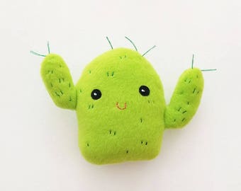 large stuffed cactus