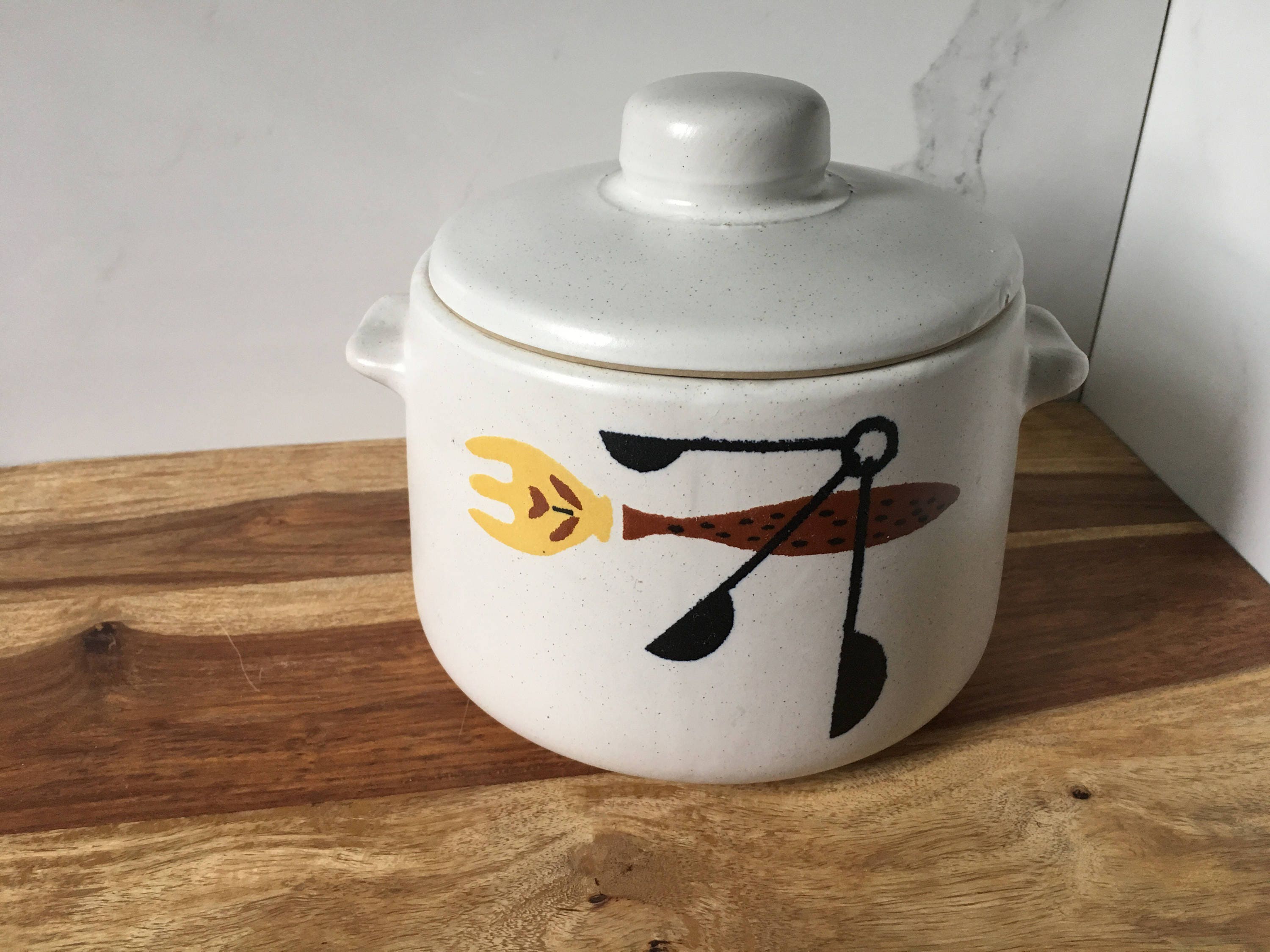 West Bend Bean Pot Mid Century Modern pot West Bend Pottery