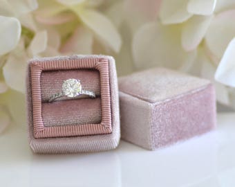 Handmade Ring Box for Wedding Rings, Engagement Rings, Fine Jewelry