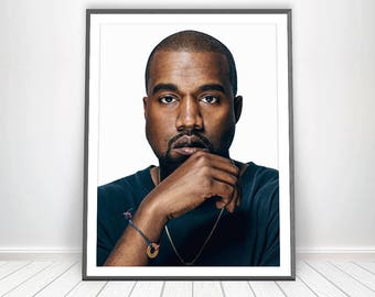 Kanye West Poster * Kanye West Print I Feel Like Pablo Yeezy Poster Kanye 2020 Kanye for President Kanye West Tour Merch Hip Hop Print Art