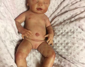 Custom Platinum Solid Silicone Reborn Baby Doll