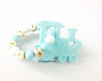 Anneau de dentition train personnalise