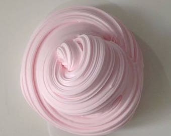 1/2 cup Rose pink fluffy slime!