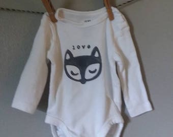 Fox love organic onesie