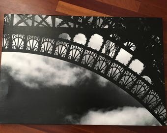 Paris Eiffel Tower Canvas Print- Home decor, interior design, gift idea, Wall art, decor