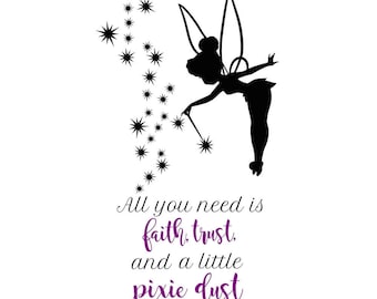 Tinkerbell svg | Etsy