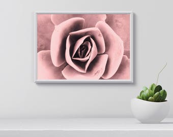 Flower Wall Art pink flower wall art | etsy Flower Wall Art pink flower wall art | etsy