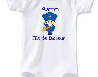Son of factor personalized with name Bodysuit