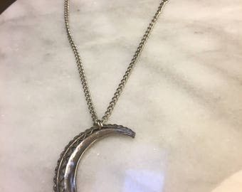 Tiny crescent moon Necklace