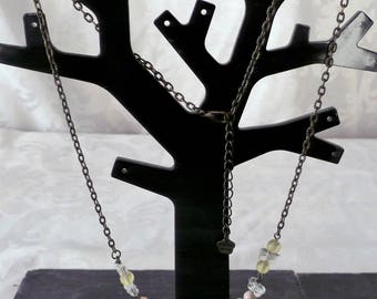 Yellow butterflies with leaves brass 57.5 cm