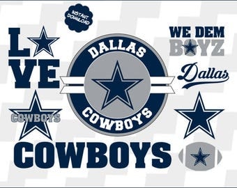 Dallas Cowboys SVG Vinyl Cutting, Dallas Cowboy svg dfx eps layered cut cutting files cricut Svg Cutting Files.