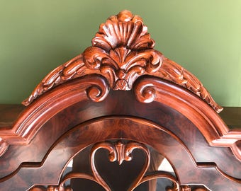 Beautiful root wood cabinet cupboard