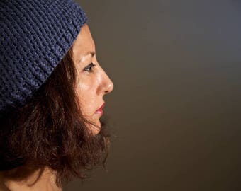 Hat "Seaside" Blue Jeans color