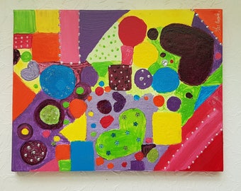 painting abstract pattern unique