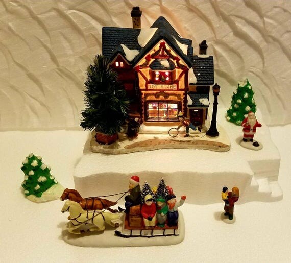 Christmas Village Display Platform For Lemax Dept 56