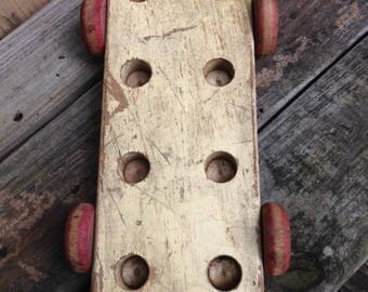 Old Wooden Pull Toy
