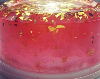 Gold foil Pink Avalanche Slime