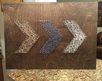 Arrow string art | Etsy