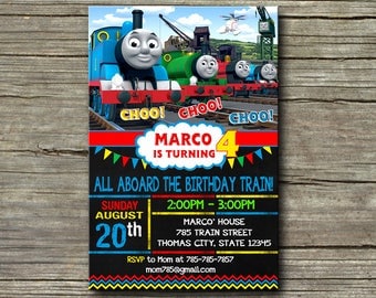 Thomas The Train Invitation,Thomas The Train Birthday,Thomas The Train Birthday Invitation,Thomas The Train Party,Thomas The Train-424