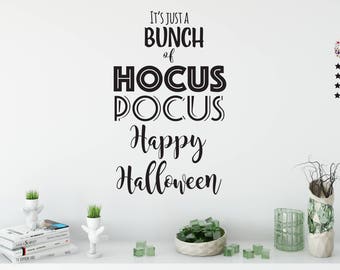 Hocus Pocus SVG, Happy Halloween Svg, Fall Svg, SVG Files For Circuit, SVG Files For Silhouette, It's Just A Bunch Of Hocus Pocus, Dots Svg