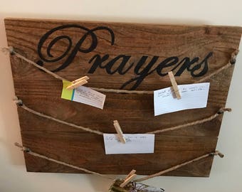 Prayer board | Etsy