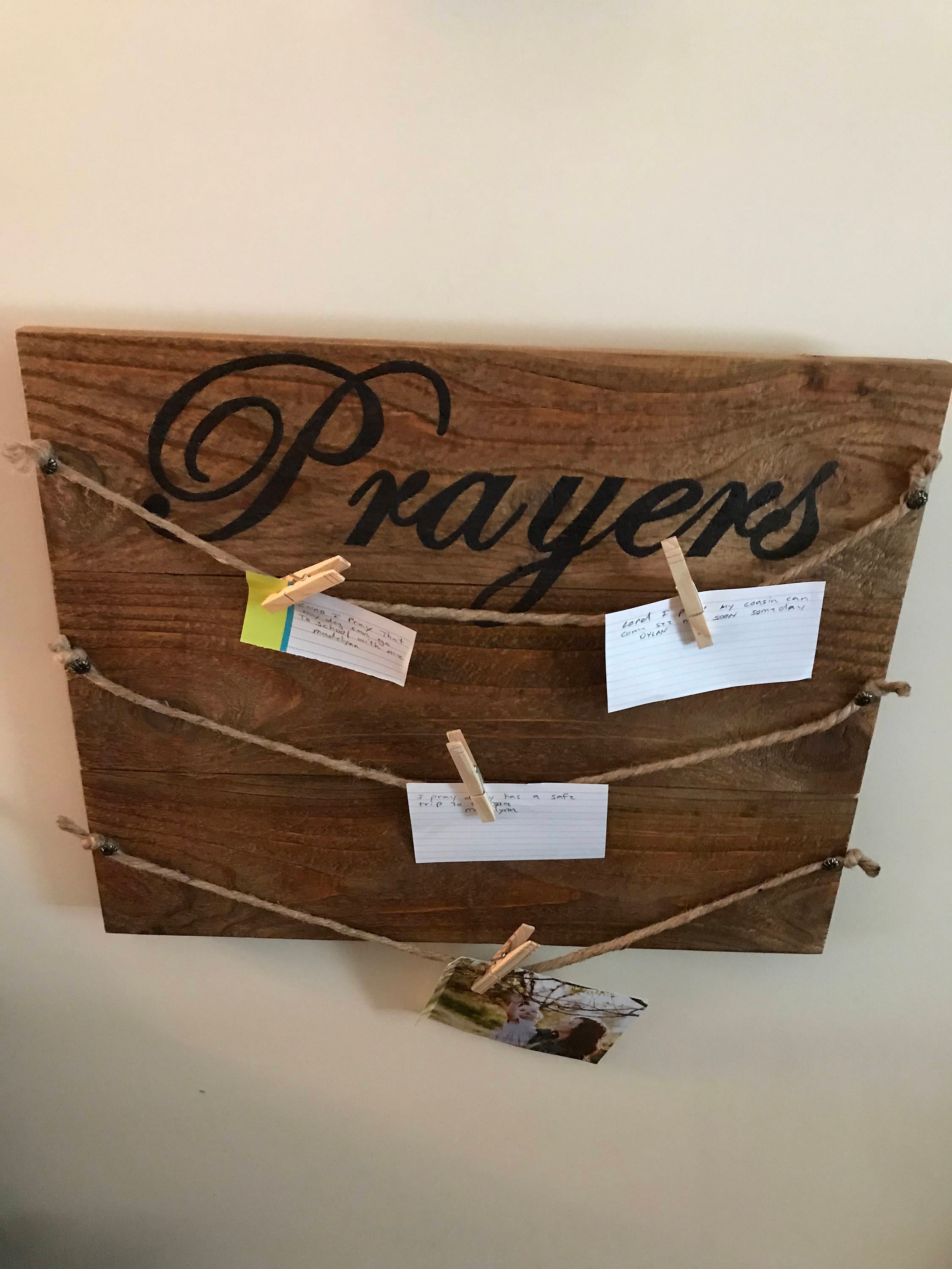 Prayer Board