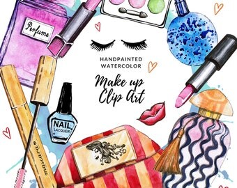 Make up clipart | Etsy