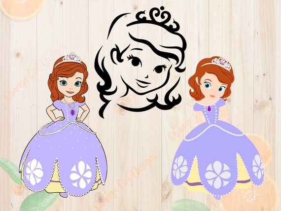 Download Sofia first Svg Sofia the first Cutfiles: Svg Dxf Eps Png