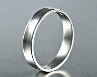 ON SALE TODAY Simple Sterling Silver Ring, Plain Silver Band