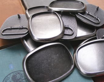 25 WHOLESALE Belt Buckle Blanks plus FREE SHIPPING