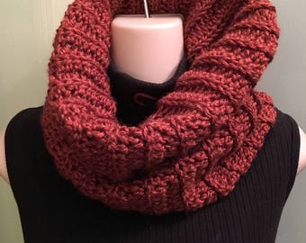 Claire Fraser Inspired Cowl Crochet Pattern Chunky Cowl