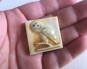 Mosaic Tile Owl Porcelain Ceramic