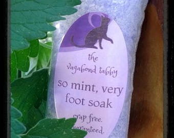 so mint, very foot soak