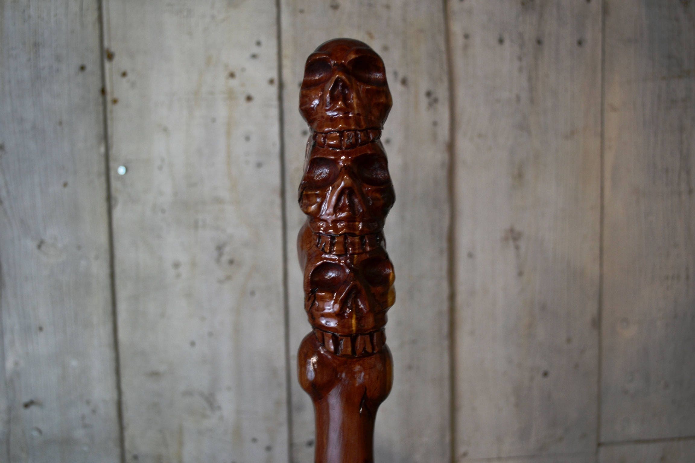 Cane Skull Carving Cedar Skull Cane Red Cedar Natural   Il Fullxfull.1307359615 Fx1g 