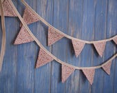 Tiny Bunting // Shabby Chic Bunting // Bunting // Floral Bunting // Wedding Decor // Party Bunting // Handmade Bunting // Garland