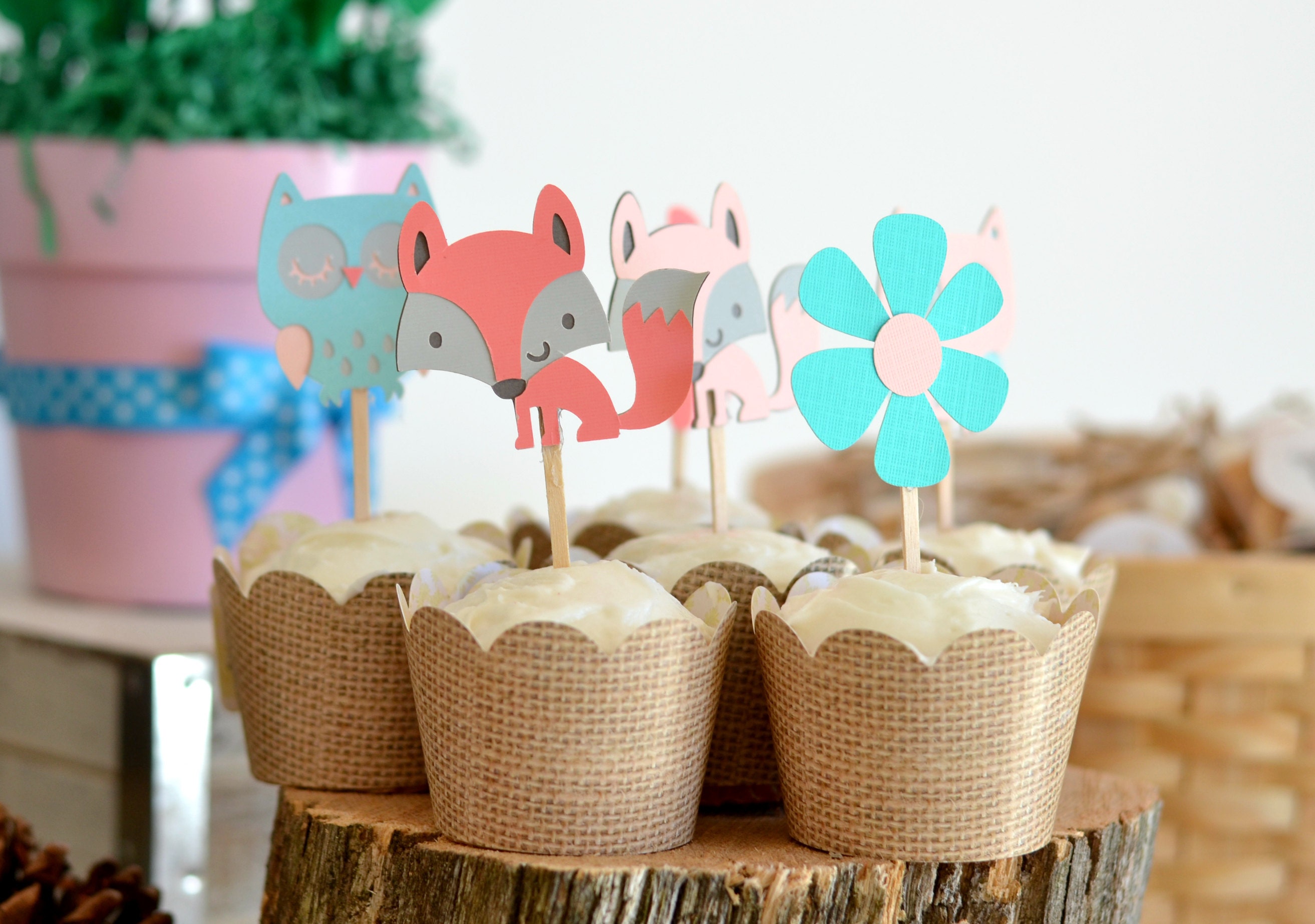 Woodland Fiona Fox Baby Shower Baby Blossom Company