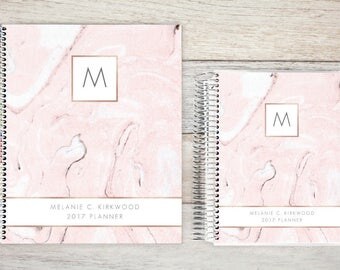 Teacher Planner | Student Planner | 2017-2018 | Homework Planner | personalized teacher planner | personalized student planner | blush