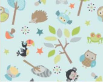 boppy lounger cover, Ships Today- boppy lounger cover , cotton woodland animals with topazminky back