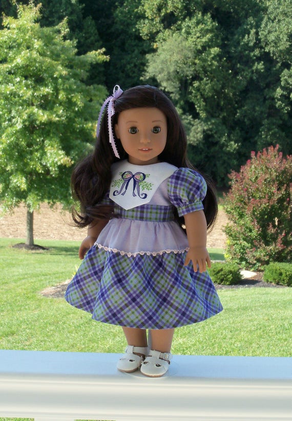 18" Size / Nanea's Historical School Dress / Clothes for 18" American Girl® Dolls