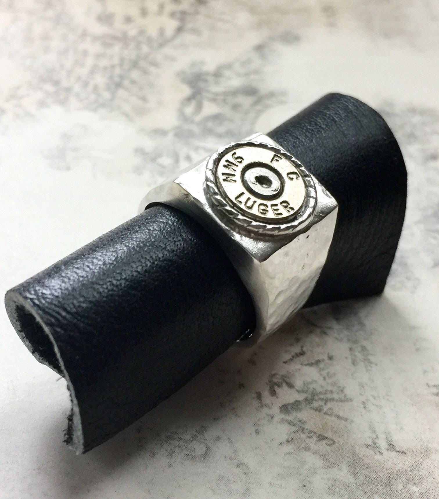 Mens Bullet Ring Bullet Jewelry Bullet Jewelry For Men Mens