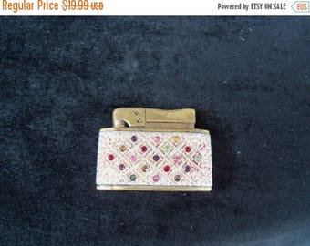 Now On Sale Prince Rhinestone Lighter Vintage 1950's Pink Purple Green