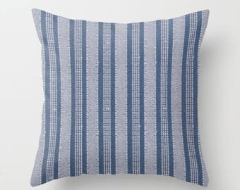 14x26 pillow cover Blue Halie Navy Pillow Thibaut Blue Pillow Medallion Lumbar