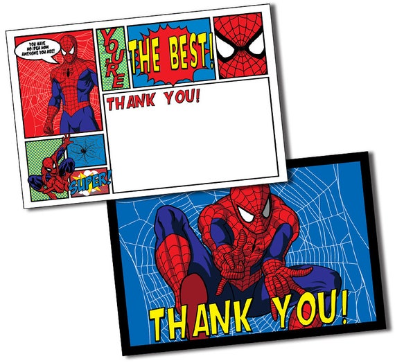 spiderman-thank-you-cards-spiderman-thank-you-notes