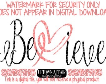 breast cancer SVG/DXF/PNG Digital Cut File