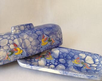 Ceramic Covered Butter Dish