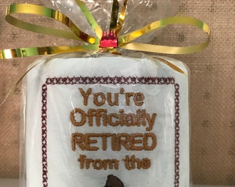 retirement gag gifts for her