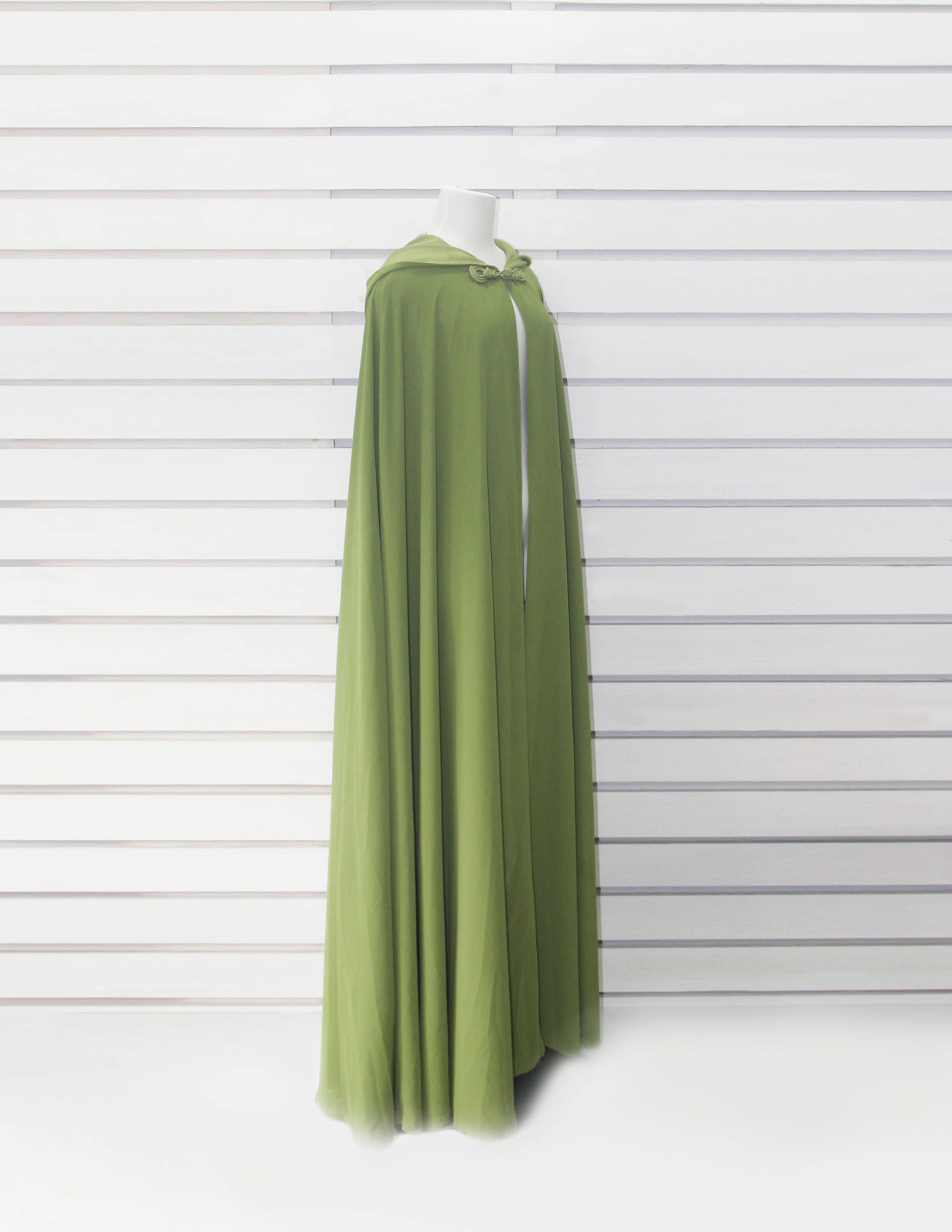 cream chiffon cape