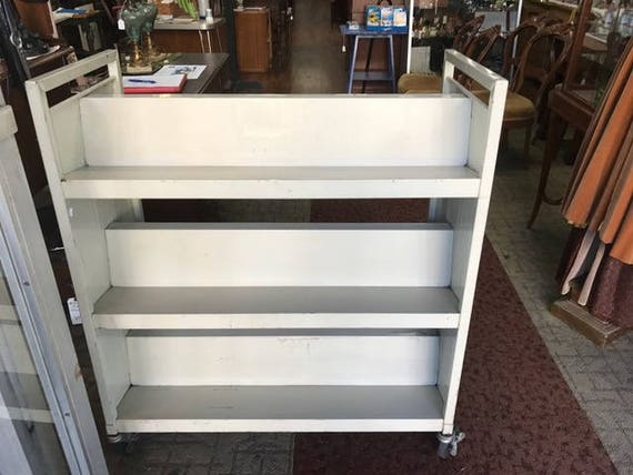 Industrial book cart