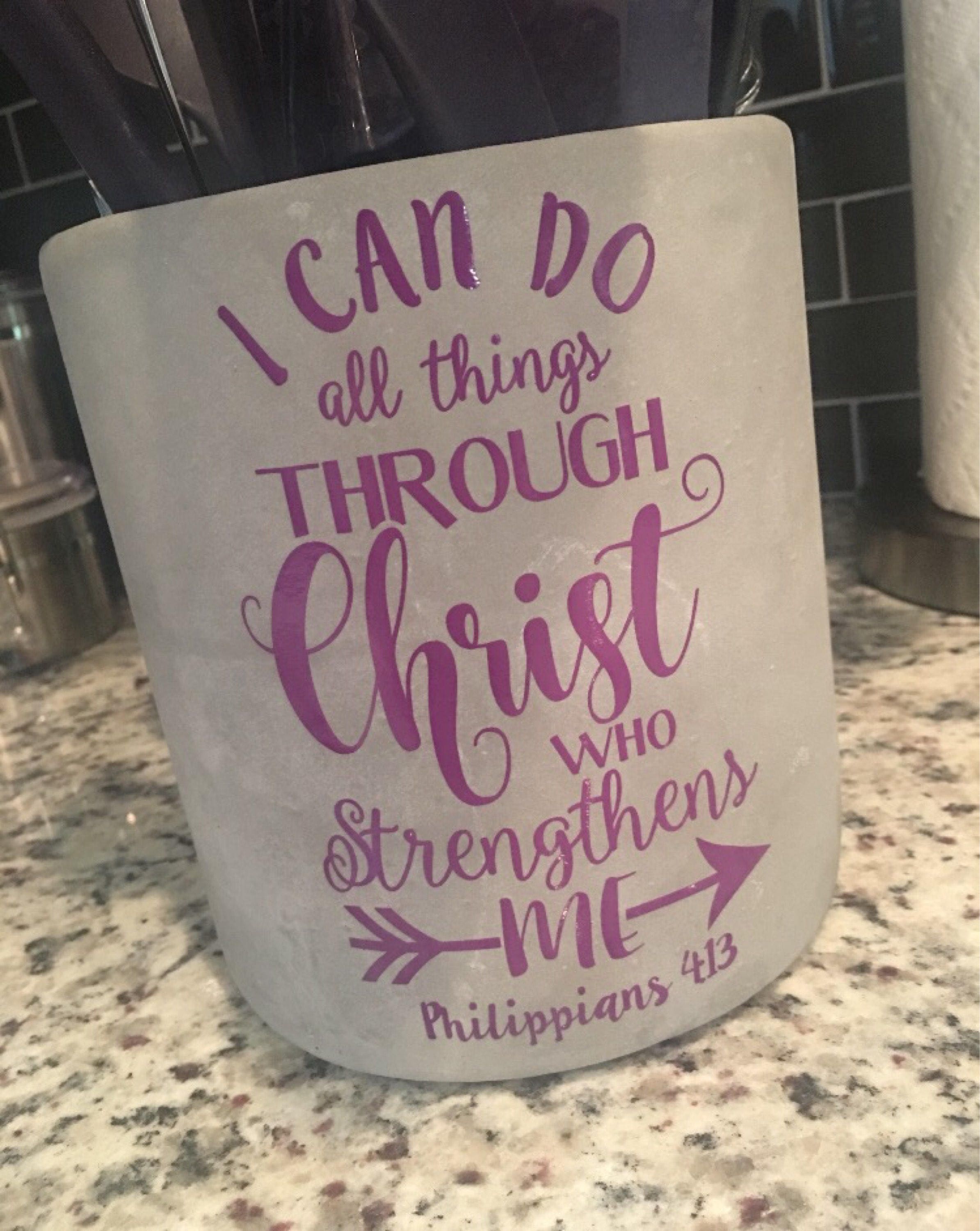 Phil 413 decal bible verse decal verse decal bible