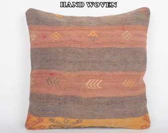 designer pillow 18x18 floor pillow case throw pillow set kilim pillow cover bedroom decor decorative pillow bedding pillow boho decor C1778